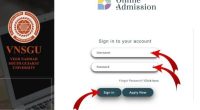 VNSGU Student Login Guide